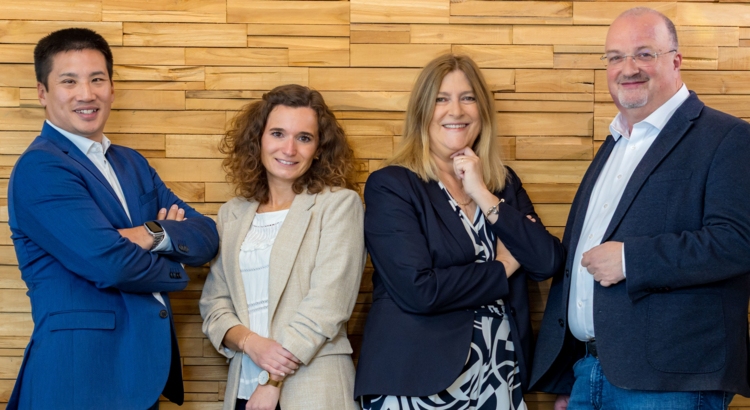 Alpha Geschäftsleitungs-Team v.l. Michael Sawang, Helen Schröder, Nicola Eckert, Detlef Schroer