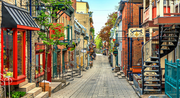 Kanada Québec-City Altstadt Petit Champlain iStock stockphoto52.jpg
