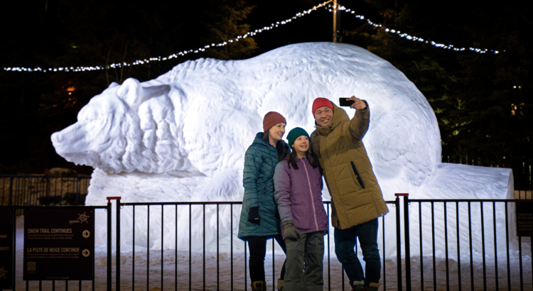 Kanada Alberta Bär Eisskulptur Snow Days Banff Foto Travel Alberta.jpg