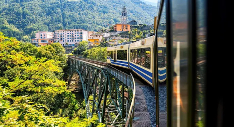 Schweiz Centovelli-Bahn