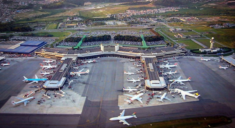 Brasilien Aeroport de Guarulhos Sao Paulo