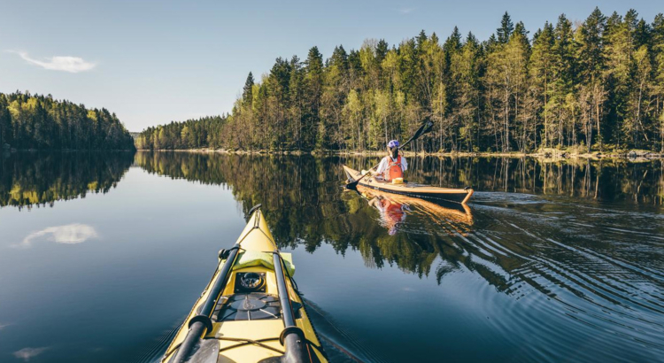 Kittilae Finnland Kanu