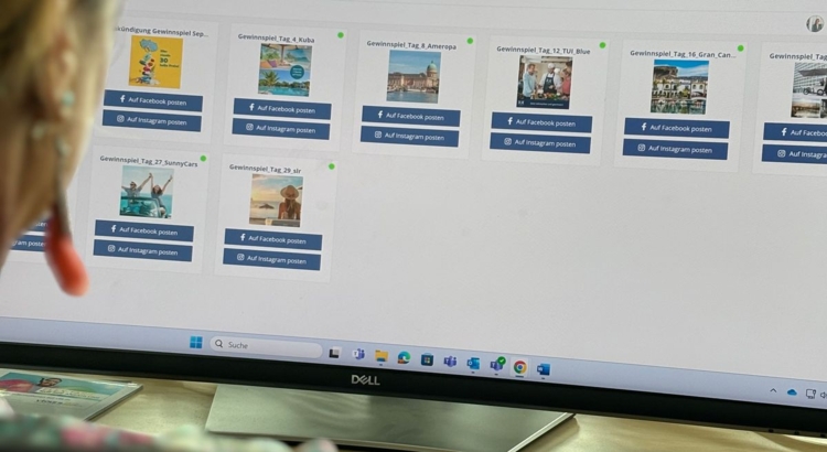 Social Media Content aus der Alpha Zentrale Foto Alpha Reisen