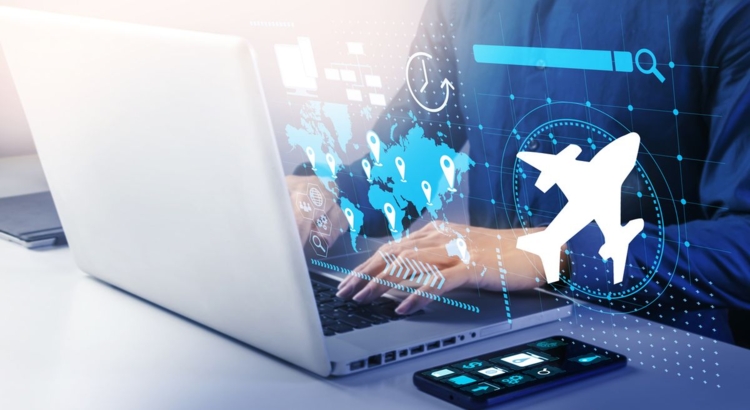 Reise IT Technik laptop symbol Foto iStock Oselote