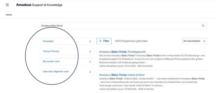 Amadeus 3 Praxis-Tipp Amadeus Service Hub