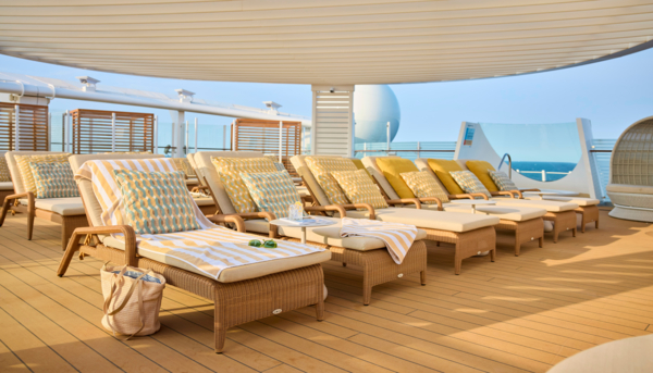 Sky Deck f&uuml;r Suiteng&auml;ste AIDA luna